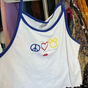 Peace, Love, & Mickey Mouse Disney Tank